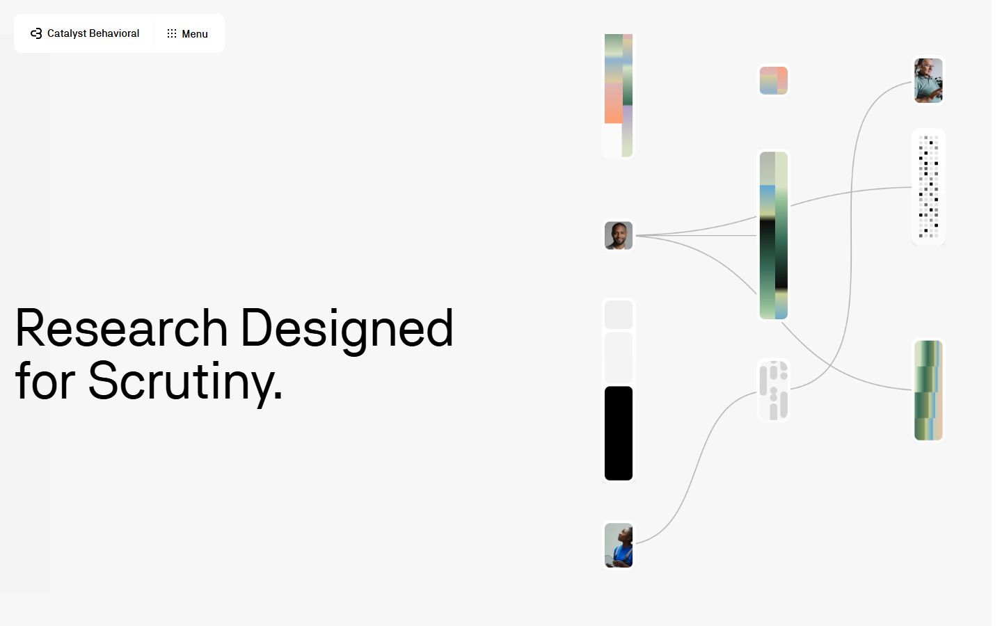 Catalyst Behavioral Sciences homepage, as captured